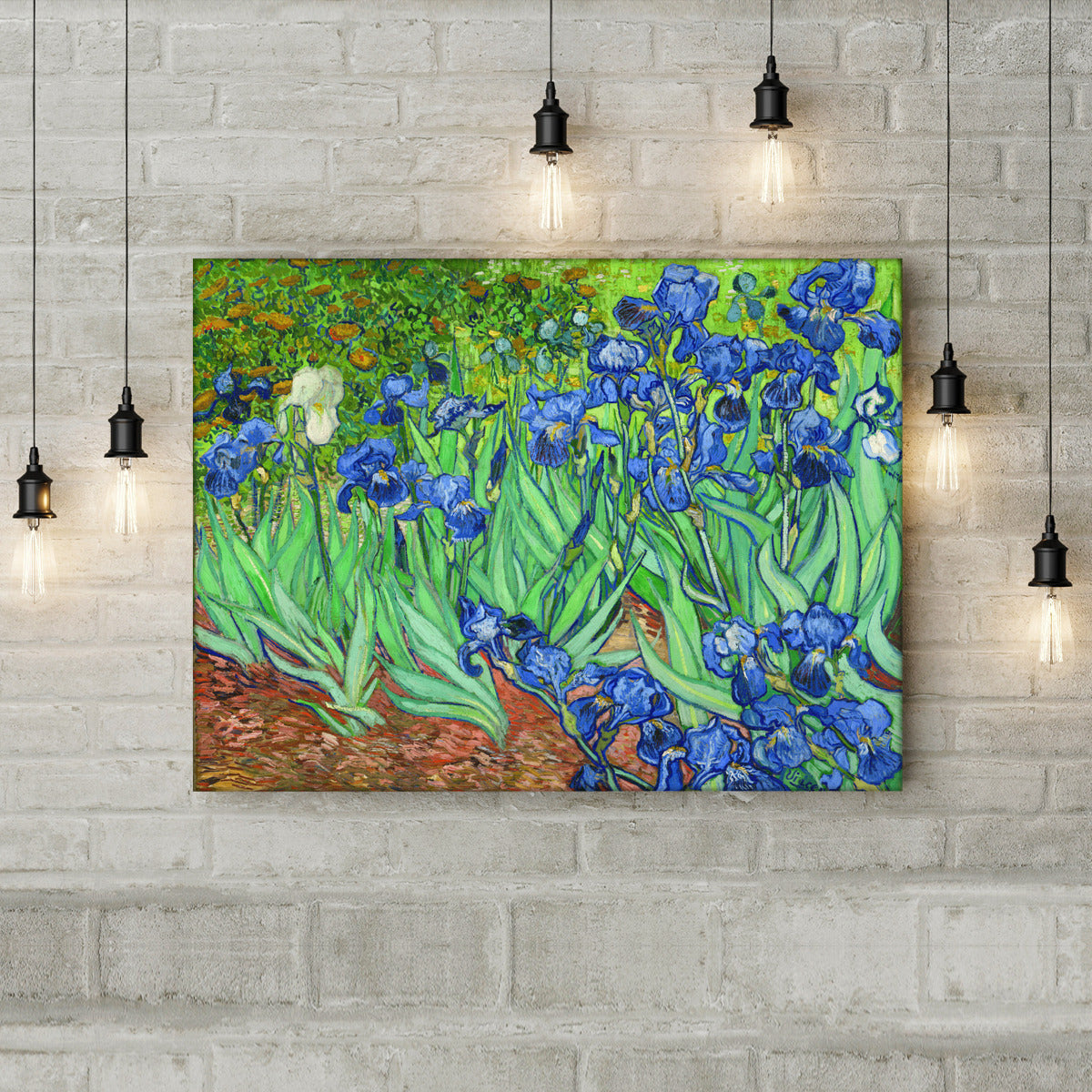 Vincent van Gogh Irises Painting 1889 - Flowers