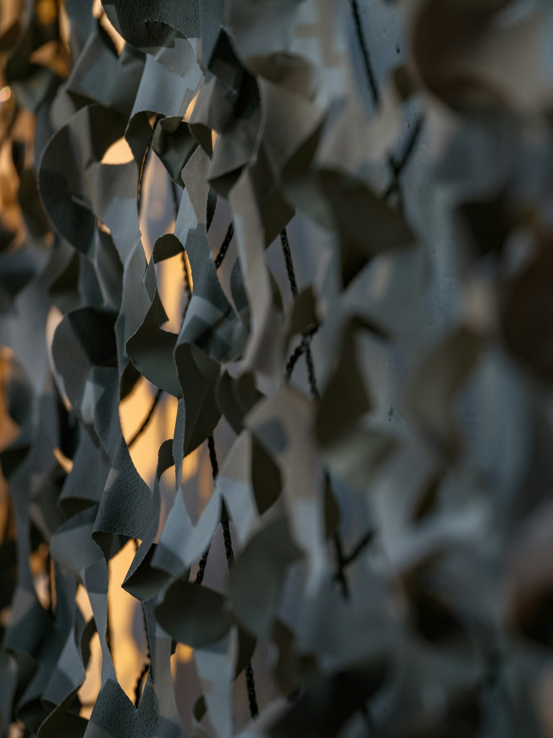 A close up of a wall made of paper